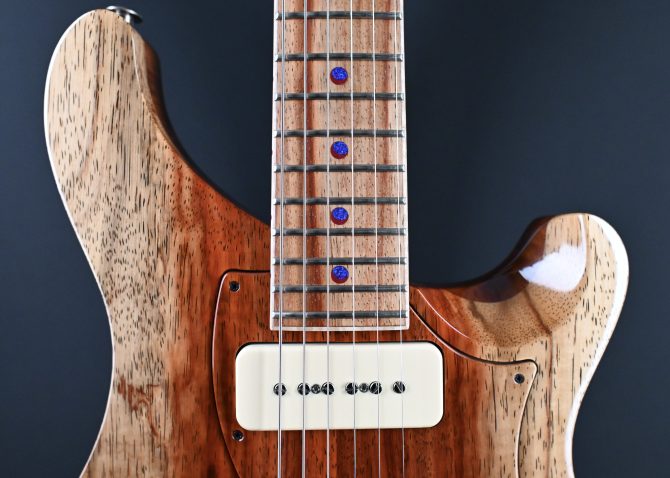 PRS Private Stock #12193 Padauk Vela Semi-Hollow