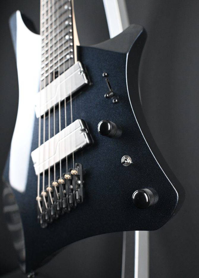 Ibanez Alpha Series A527-IPT Iron Pewter Multi-Scale 7-String #250