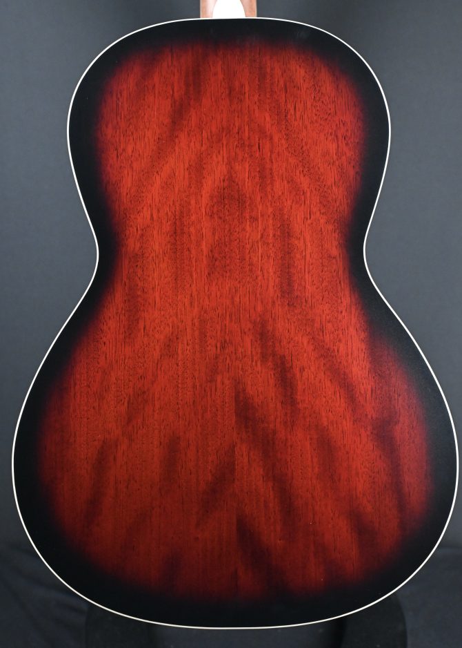 PRS SE P20E Parlor Acoustic Guitar Fire Red Burst #079