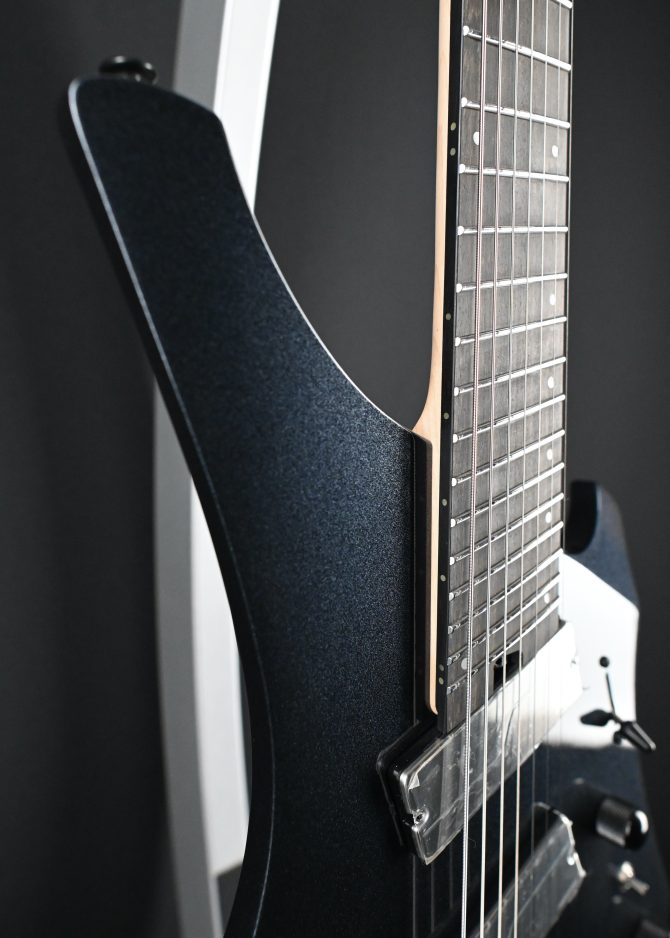 Ibanez Alpha Series A527-IPT Iron Pewter Multi-Scale 7-String #250