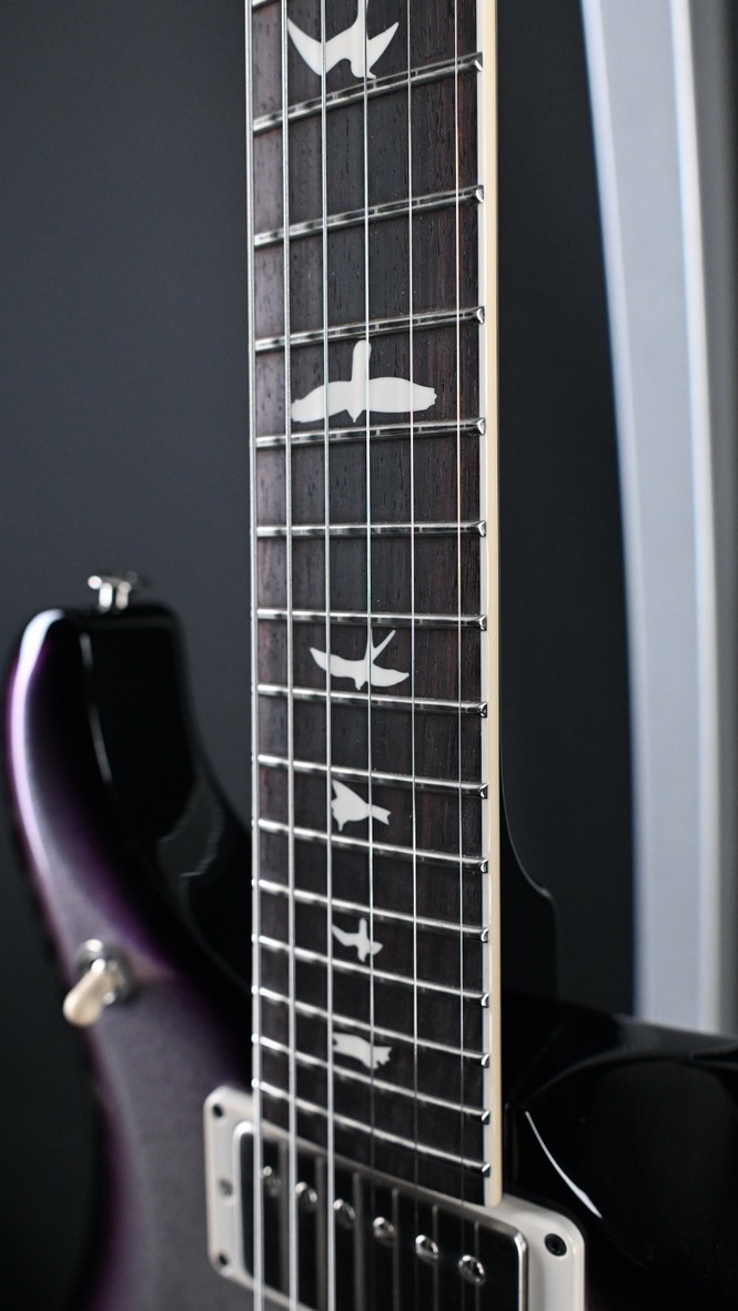 PRS S2 McCarty 594 Sparkle Gray Mulberry Smokeburst #420