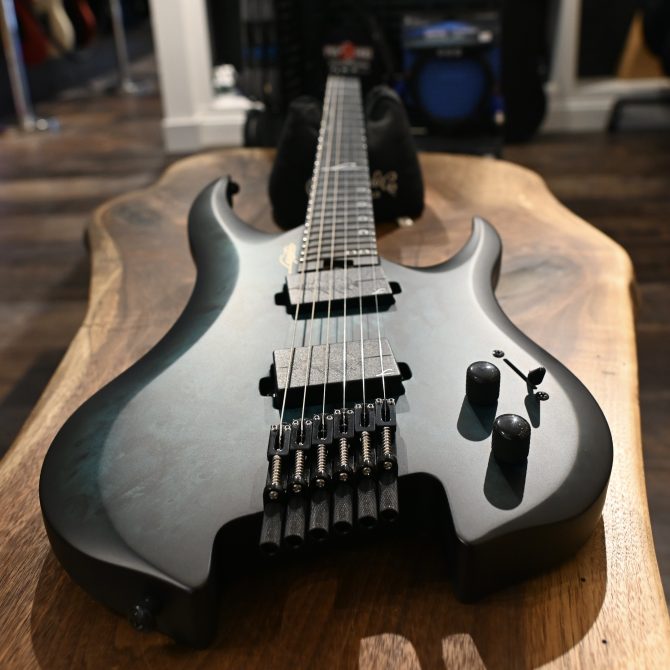 Legator G6FSS-DS Dark Sapphire Multi-Scale Electric Guitar #403