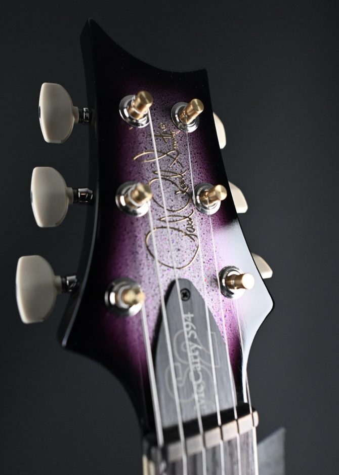 PRS S2 McCarty 594 Sparkle Gray Mulberry Smokeburst #420