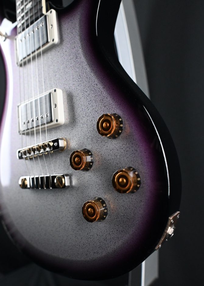 PRS S2 McCarty 594 Sparkle Gray Mulberry Smokeburst #420