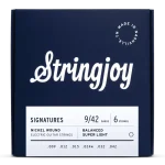 String Joy Stringjoy 9-42 Balanced Super Light Gauge Signatures – Nickel Wound Electric Guitar Strings