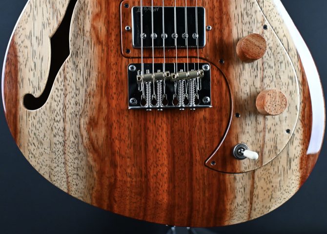 PRS Private Stock #12193 Padauk Vela Semi-Hollow
