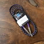 CBI Cables Prism Series Cloth Instrument Cable 10 ft PN-960-10 Gray/Purple