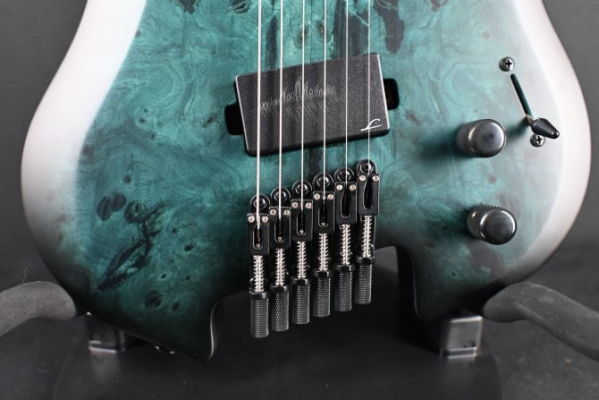 Legator G6FSS-DS Dark Sapphire Multi-Scale Electric Guitar #403