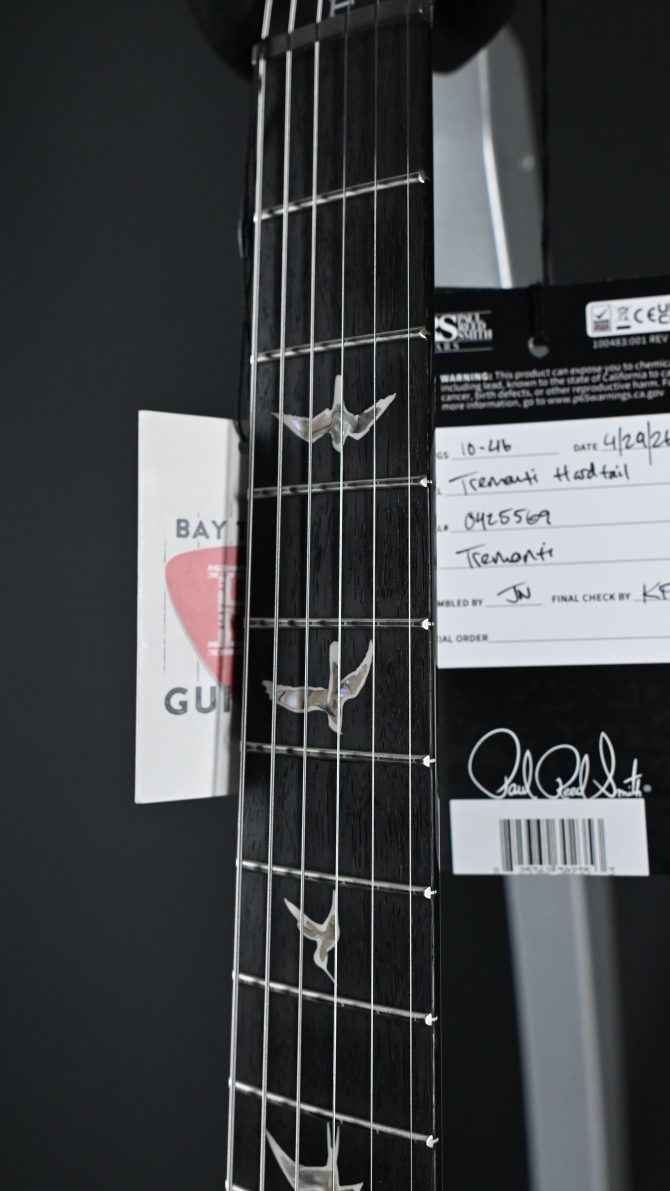 PRS Tremonti Hardtail Charcoal w/ Silver Sparkle Back #569