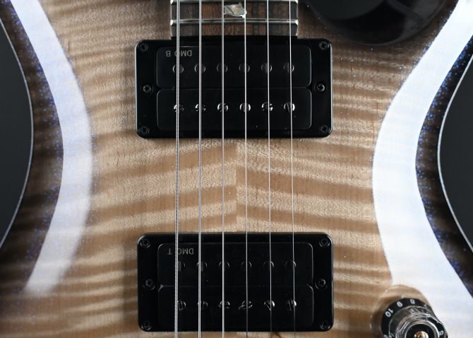 PRS Custom 24-08 10-Top Natural Smokeburst Transparent Holoflake #438