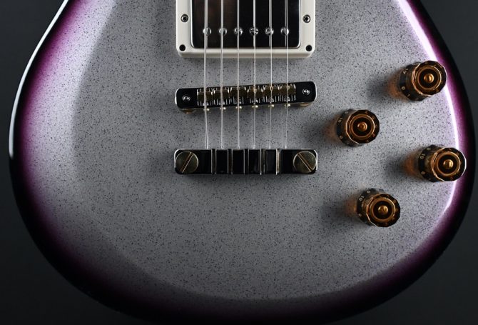 PRS S2 McCarty 594 Sparkle Gray Mulberry Smokeburst #420