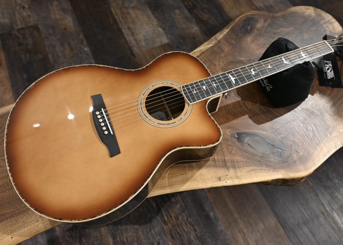 PRS SE Angelus A40E Tobacco Sunburst #645