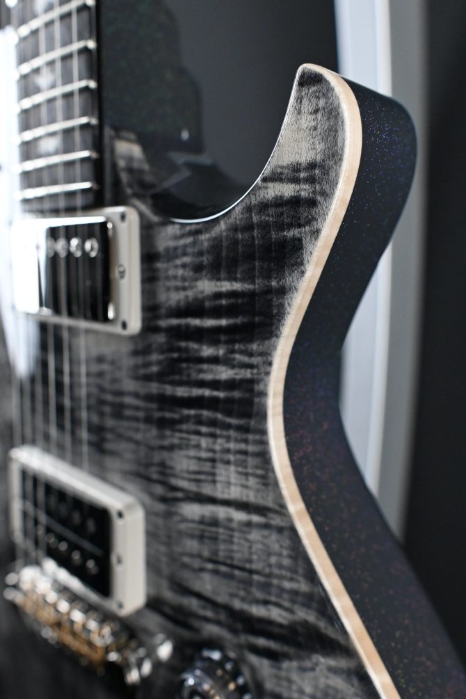 PRS Tremonti Hardtail Charcoal w/ Silver Sparkle Back #569