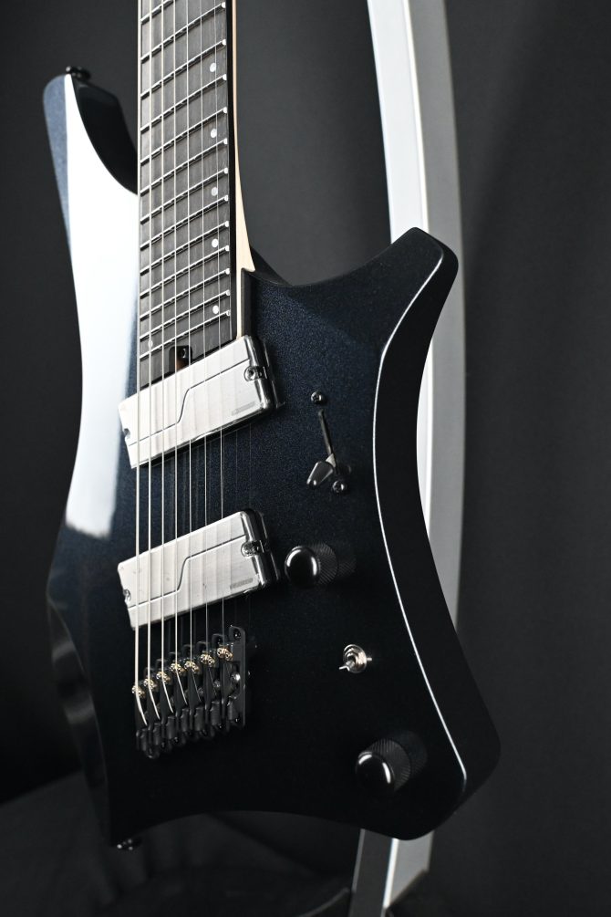 Ibanez Alpha Series A527-IPT Iron Pewter Multi-Scale 7-String #250