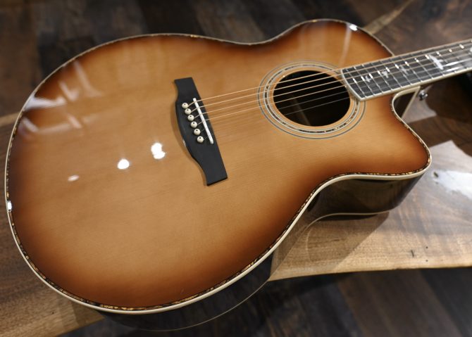 PRS SE Angelus A40E Tobacco Sunburst #645