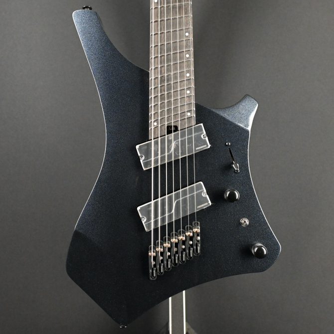 Ibanez Alpha Series A527-IPT Iron Pewter Multi-Scale 7-String #250
