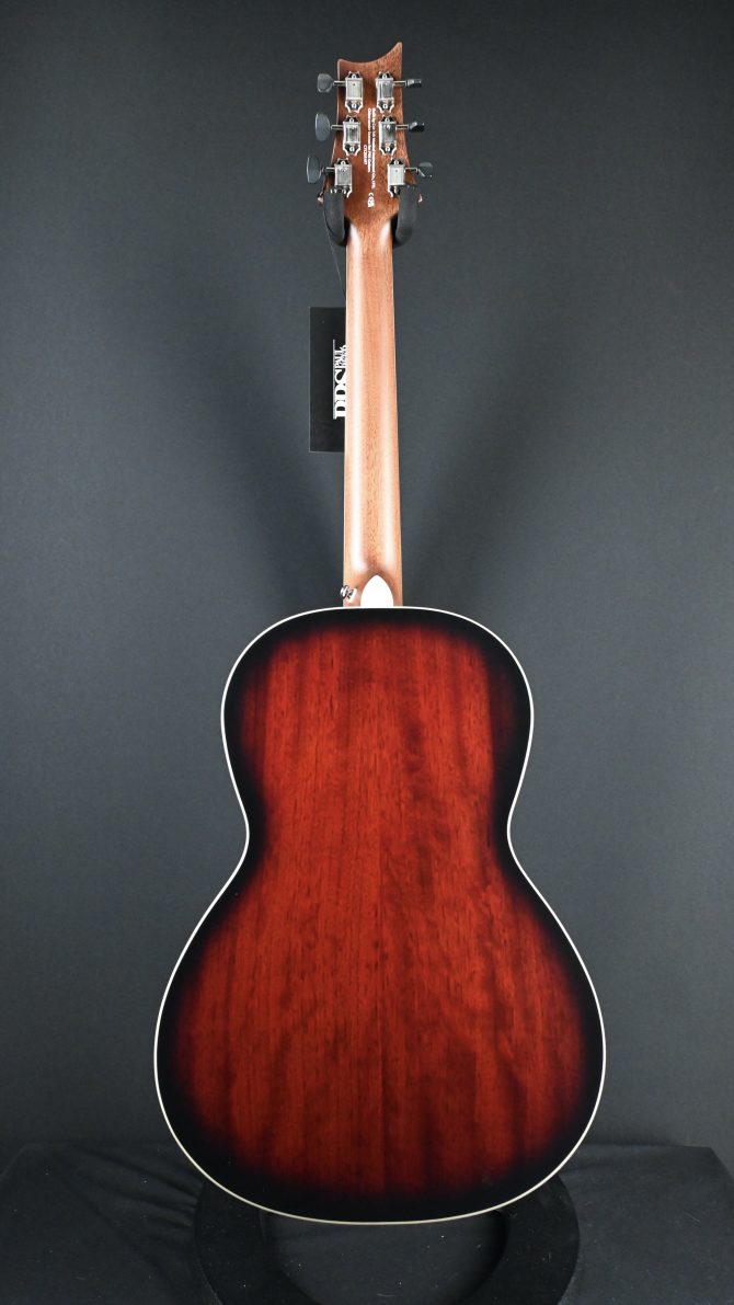 PRS SE P20E Parlor Acoustic Guitar Fire Red Burst #107