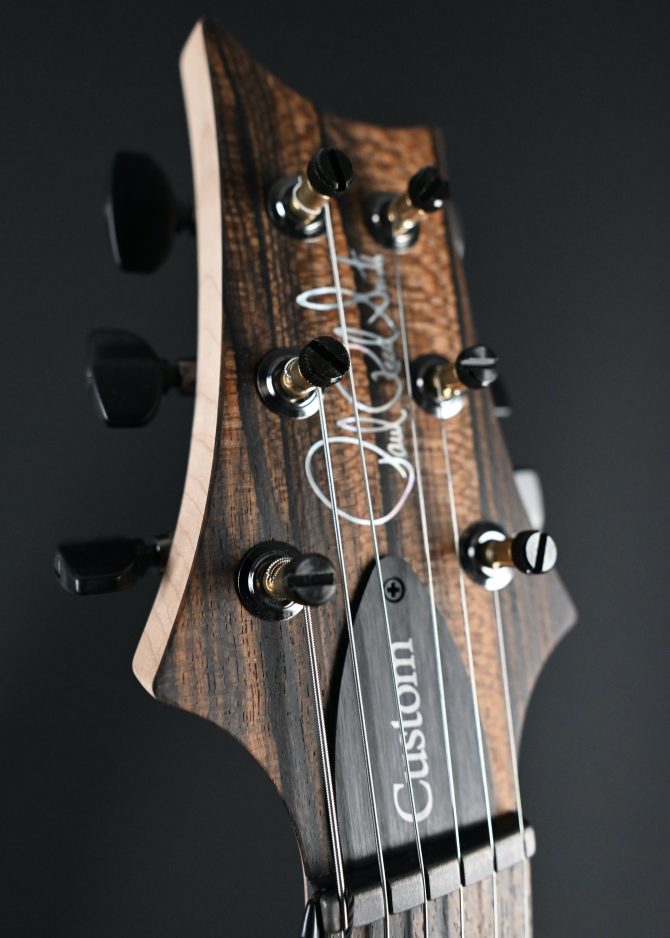 PRS Custom 24-08 10-Top Natural Smokeburst Transparent Holoflake #438