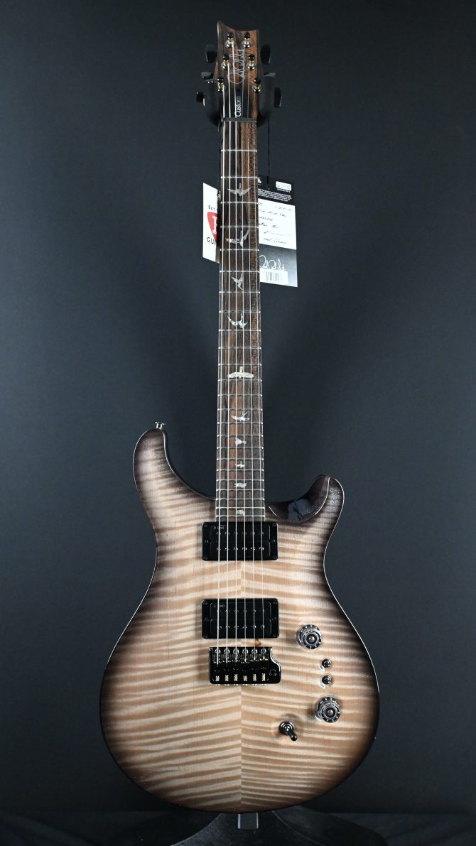 PRS Custom 24-08 10-Top Natural Smokeburst Transparent Holoflake #438