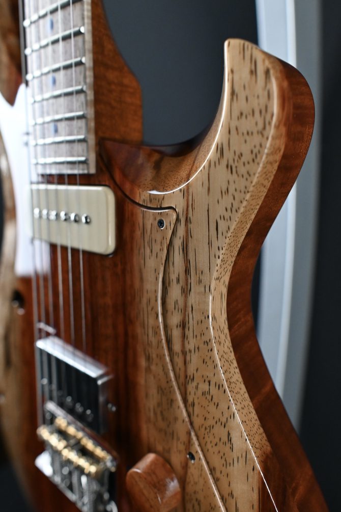 PRS Private Stock #12193 Padauk Vela Semi-Hollow