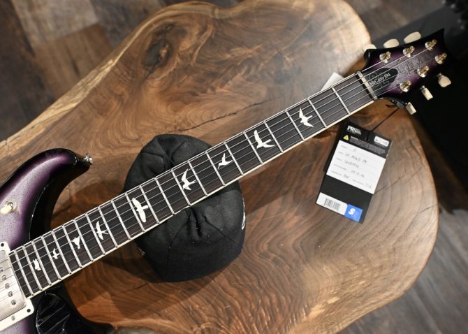 PRS S2 McCarty 594 Sparkle Gray Mulberry Smokeburst #420