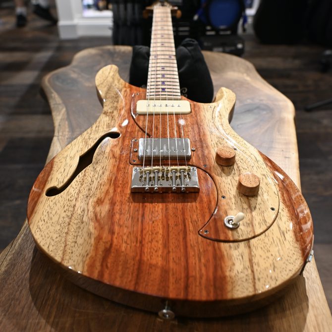 PRS Private Stock #12193 Padauk Vela Semi-Hollow