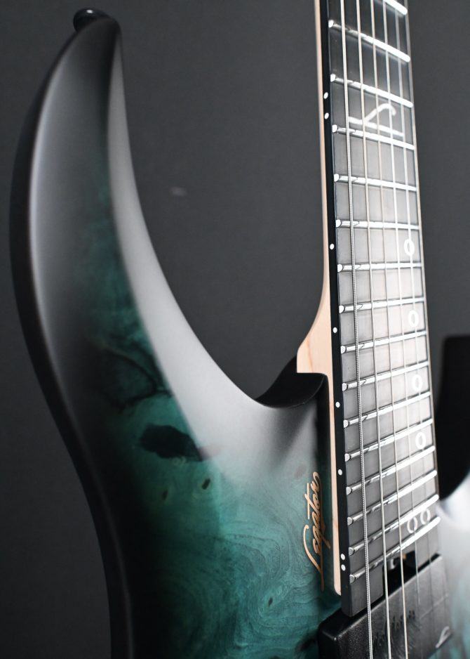 Legator G6FSS-DS Dark Sapphire Multi-Scale Electric Guitar #403
