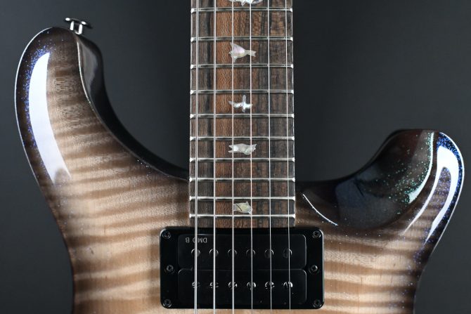 PRS Custom 24-08 10-Top Natural Smokeburst Transparent Holoflake #438