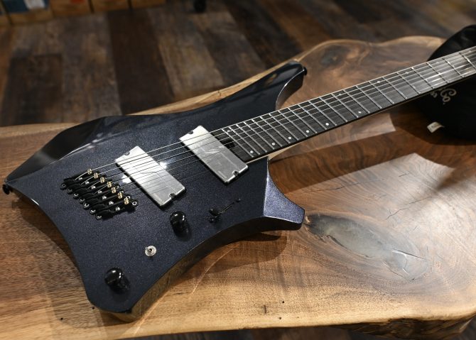 Ibanez Alpha Series A527-IPT Iron Pewter Multi-Scale 7-String #250