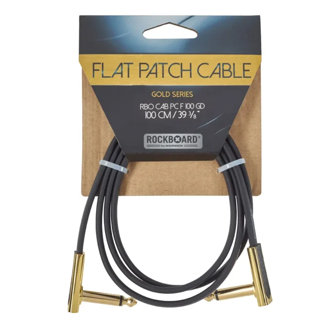 Rockboard Gold Series Flat Patch Cables 100cm (39.37in)
