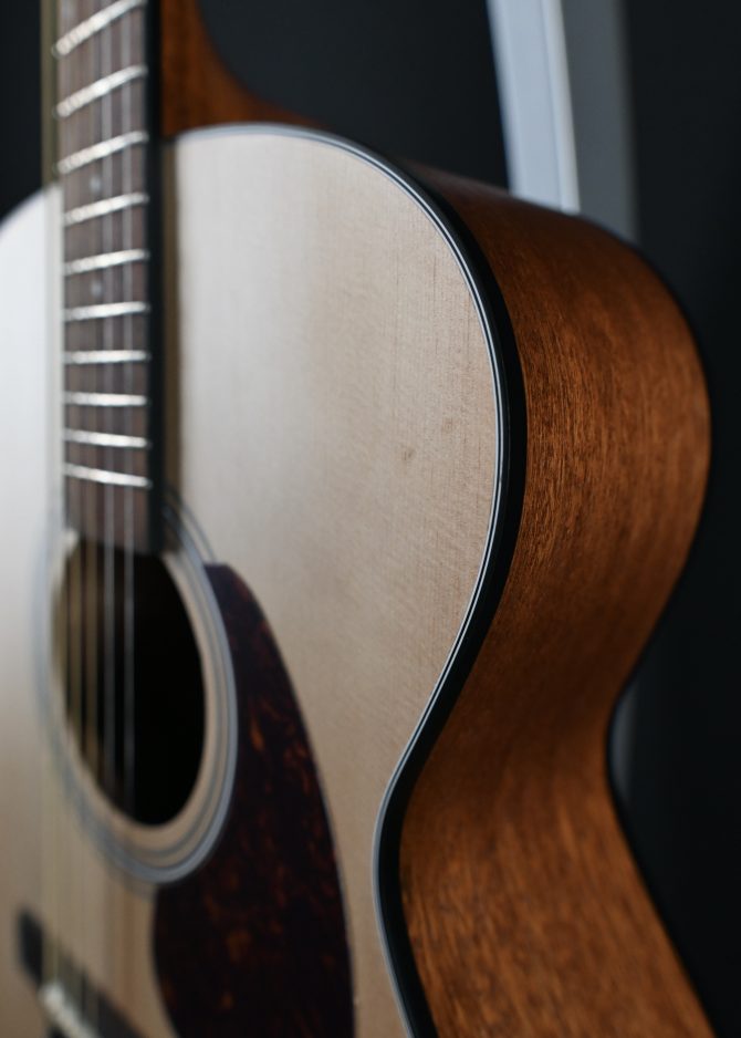 Ibanez PC50-OPN Open Pore Natural Acoustic Guitar #206