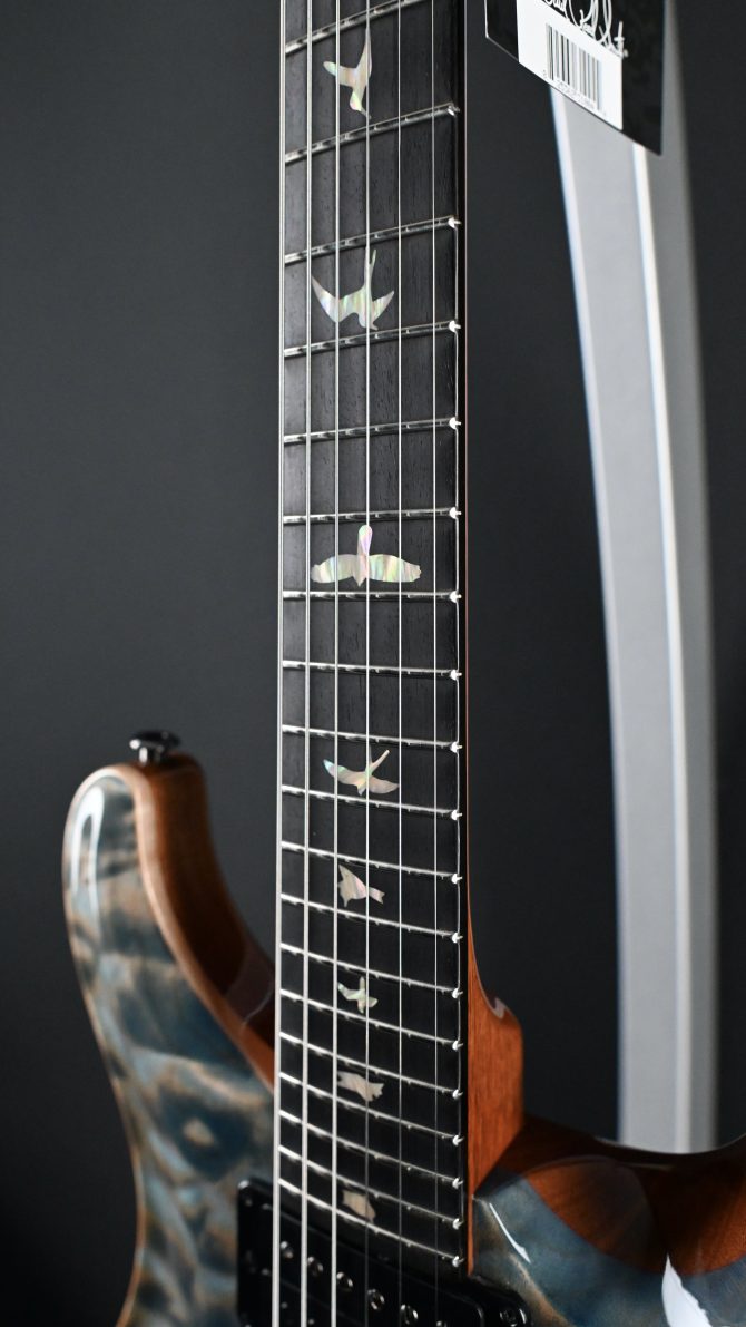 PRS Custom 24 Artist Grade One-Piece Quilt Indigo #899