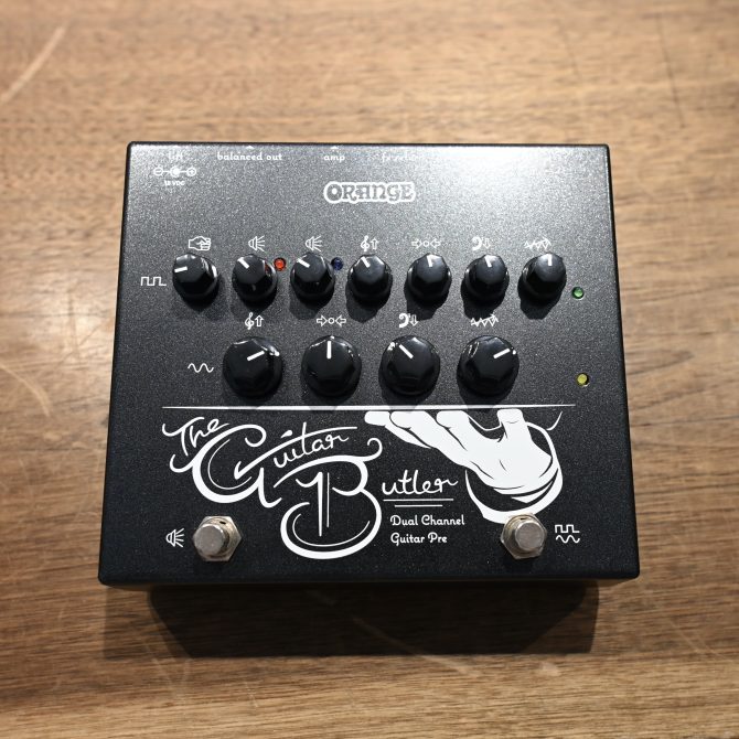 Orange Guitar Butler Dual-Channel Guitar Preamp Pedal