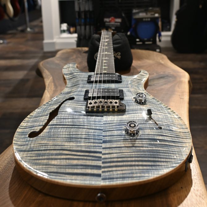 PRS Custom 24 Semi-Hollow Artist Package Faded Indigo #624