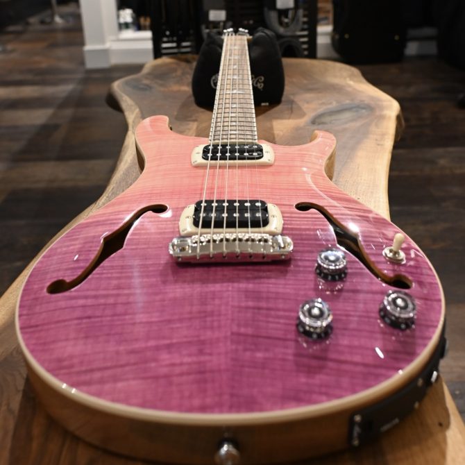 PRS PRS SE Ed Sheeran Hollowbody I Piezo Baritone Pink Ombre #473
