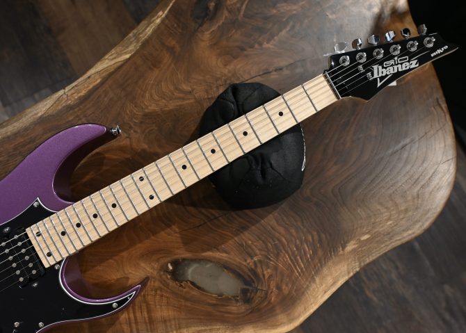 Ibanez GRGM21M-MPL Gio RG Mikro Series Metallic Purple #105