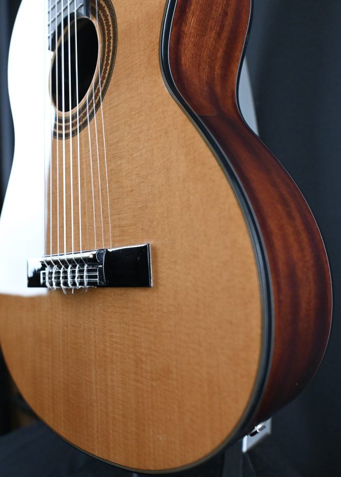 Ibanez GA6CE-AM Amber High Gloss Classical Guitar #718