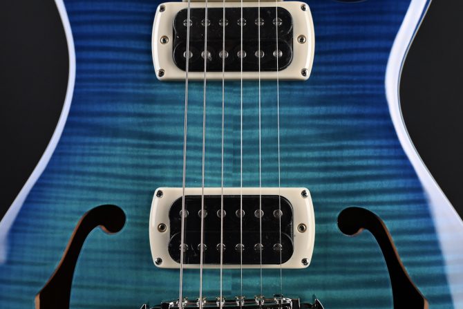 PRS SE Hollowbody I Piezo Lake Blue #754