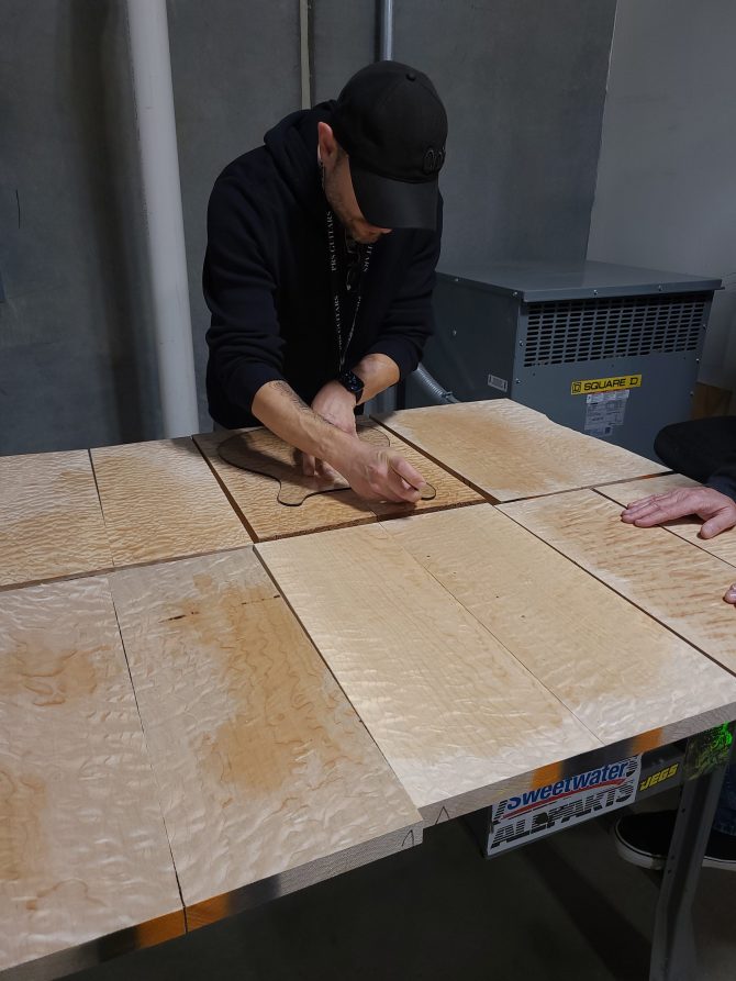 PRS Wood Library Custom 24 Semi-Hollow 10-Top Quilt Maple w/ EIRW Neck *In Progress*