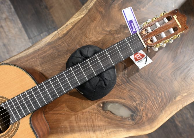 Ibanez GA6CE-AM Amber High Gloss Classical Guitar #718