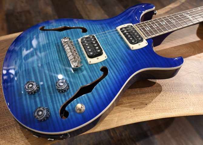 PRS SE Hollowbody I Piezo Lake Blue #754