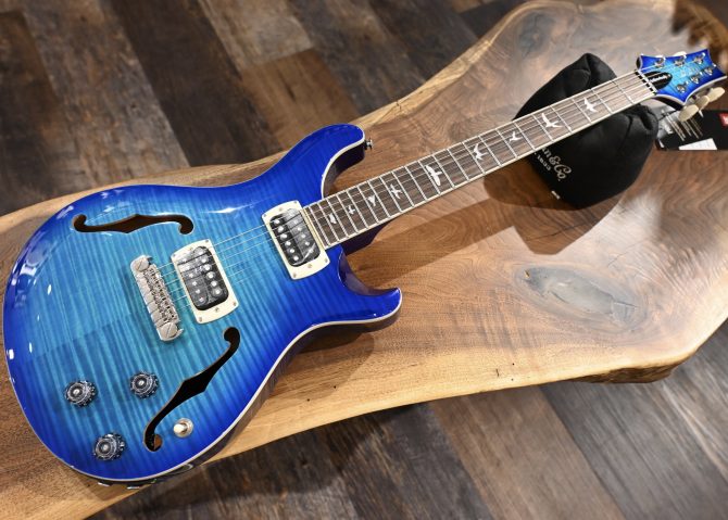 PRS SE Hollowbody I Piezo Lake Blue #754