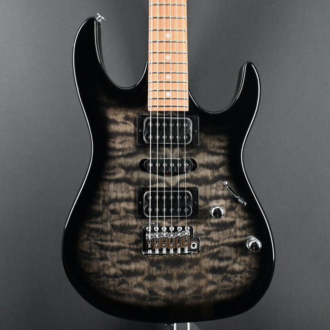 Ibanez GRX70QA-TKS Gio Series Transparent Black Sunburst #511