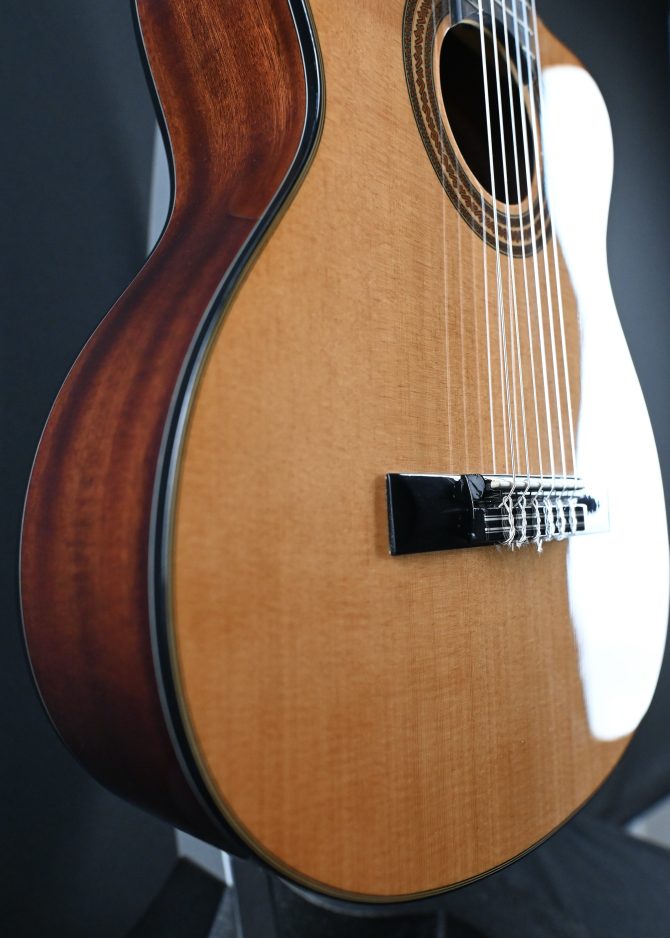 Ibanez GA6CE-AM Amber High Gloss Classical Guitar #718