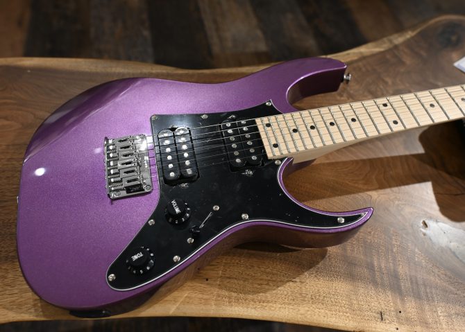 Ibanez GRGM21M-MPL Gio RG Mikro Series Metallic Purple #110