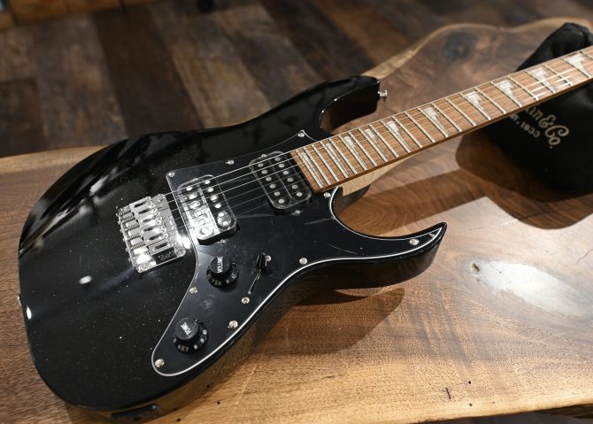 Ibanez Mikro Series GRGM21-BKN Black Night #044