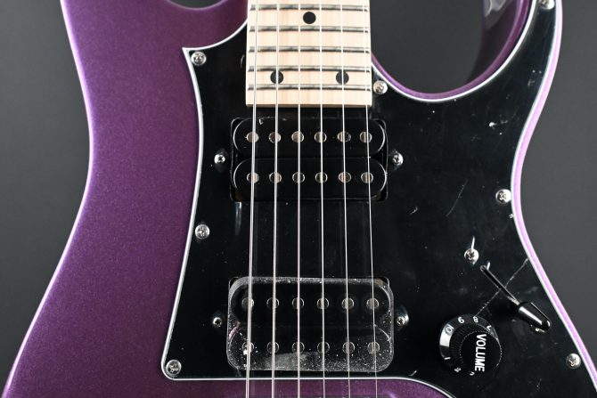 Ibanez GRGM21M-MPL Gio RG Mikro Series Metallic Purple #105