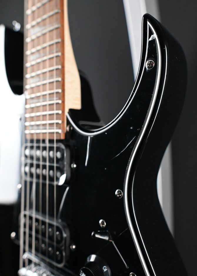 Ibanez Mikro Series GRGM21-BKN Black Night #044