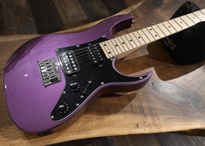 Ibanez GRGM21M-MPL Gio RG Mikro Series Metallic Purple #105