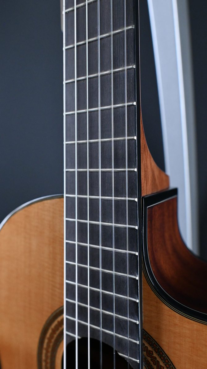 Ibanez GA6CE-AM Amber High Gloss Classical Guitar #718